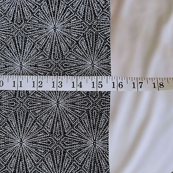 H&M Black/Silver Glittery Mini Skirt size XS - Picture 11 of 12